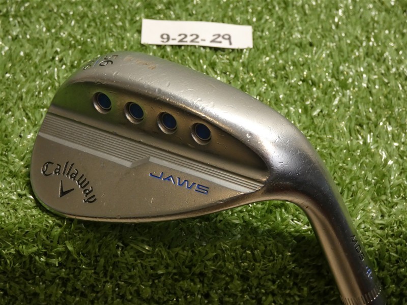 Callaway MD5 Jaws Chrome 56* 10* Sand Wedge S Grind Dynamic Gold S200 Steel