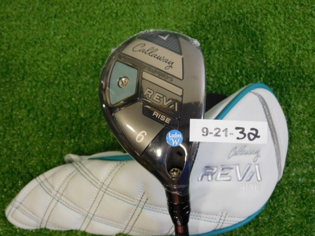 Callaway 2025 REVA Rise 30* Womens 6 Hybrid LIN-Q LTE 4F1 Ladies with HC New