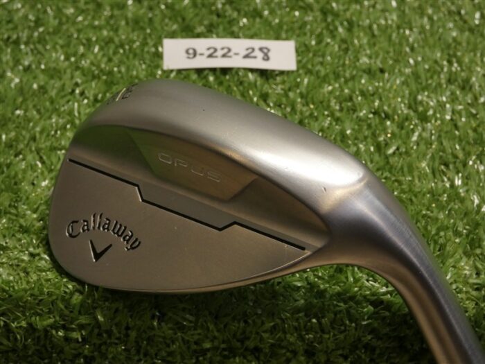 Callaway Opus Brushed Chrome 60* 10* Lob Wedge S Grind DG 115 Steel Excellent