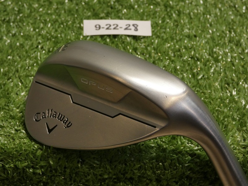 Callaway Opus Brushed Chrome 60* 10* Lob Wedge S Grind DG 115 Steel Excellent