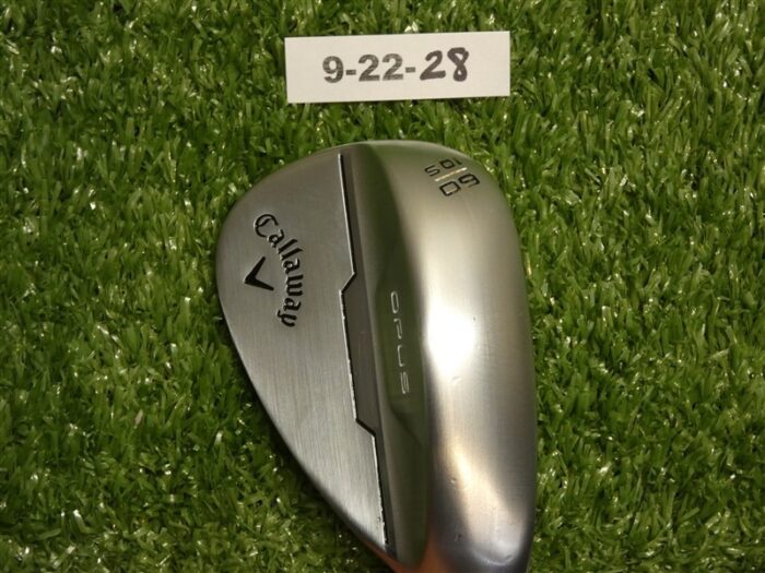 Callaway Opus Brushed Chrome 60* 10* Lob Wedge S Grind DG 115 Steel Excellent