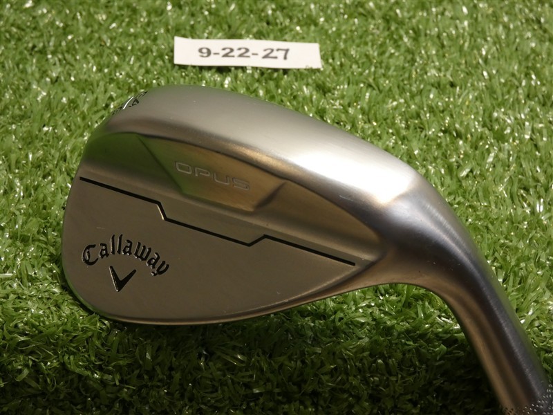 Callaway Opus Brushed Chrome 54* 12* Sand Wedge S Grind DG Mid 115 Steel Mint
