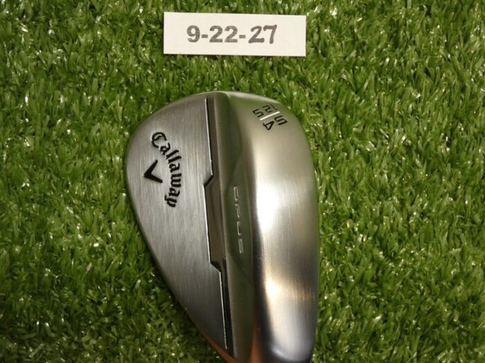 Callaway Opus Brushed Chrome 54* 12* Sand Wedge S Grind DG Mid 115 Steel Mint