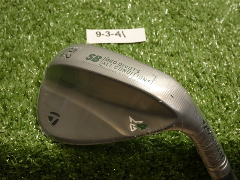 TaylorMade Milled Grind 4 MG4 Chrome 52* 09* Gap Wedge SB DG Tour 115 Steel New