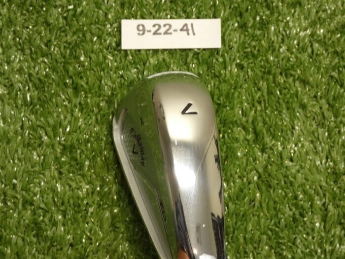 Callaway Elyte X 7 Iron Vector 80g Regular Steel Mint