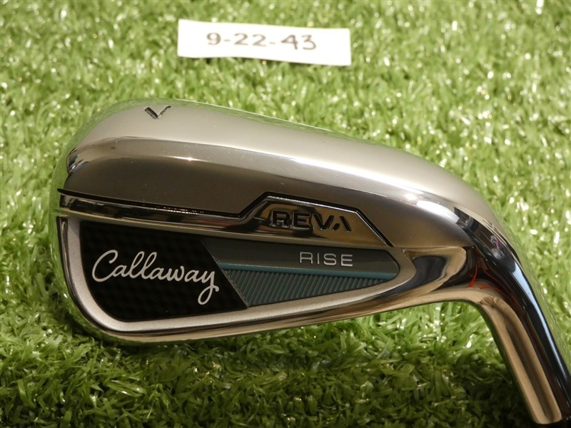 Callaway 2025 Reva Rise Womens 7 Iron LinQ LTE 4F1 Ladies Graphite Mint