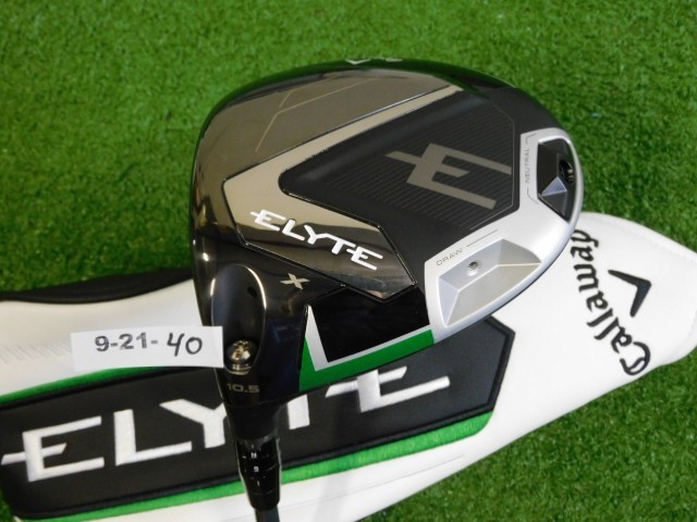Callaway Elyte X 10.5* Left Hand Driver Denali Charcoal 50 5.5 Regular w HC Mint