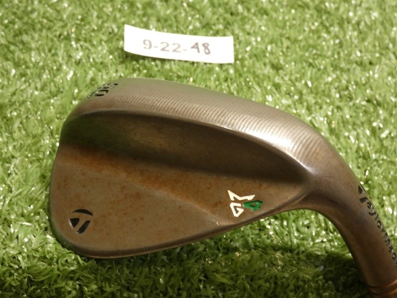 TaylorMade MG4 Raw 50* 09* Gap Wedge SB 2 Dot Tour Issue Extra Stiff Steel+1.25″