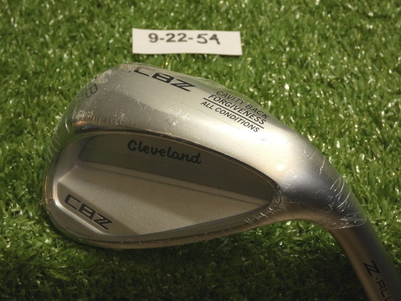 Cleveland CBZ ZipCore Tour Satin 58* 12* Lob Wedge KBS 115 Steel New
