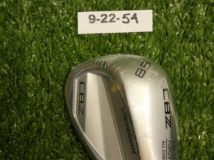 Cleveland CBZ ZipCore Tour Satin 58* 12* Lob Wedge KBS 115 Steel New