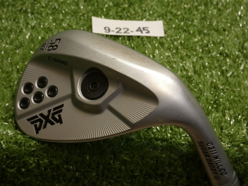 PXG 0311 Milled Sugar Daddy II 58* 7* Lob Wedge C Grind DG Tour S400 Stiff Steel