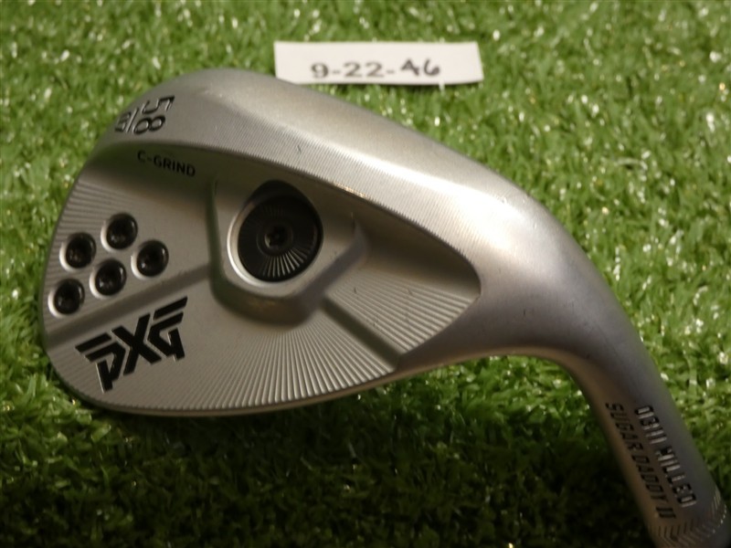 PXG 0311 Milled Sugar Daddy II 58* 7* Lob Wedge C Grind NS Pro 125 Steel
