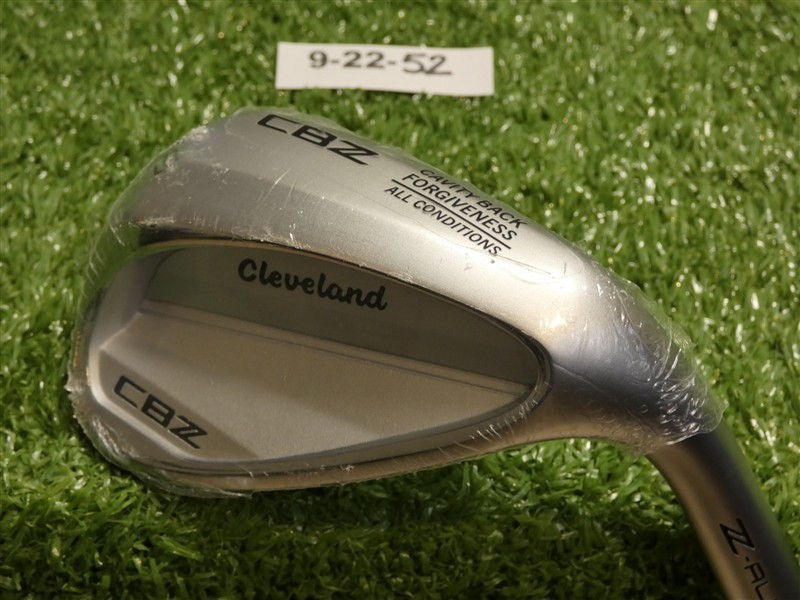 Cleveland CBZ ZipCore Tour Satin 56* 14* Sand Wedge KBS 115 Steel New