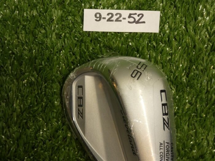 Cleveland CBZ ZipCore Tour Satin 56* 14* Sand Wedge KBS 115 Steel New