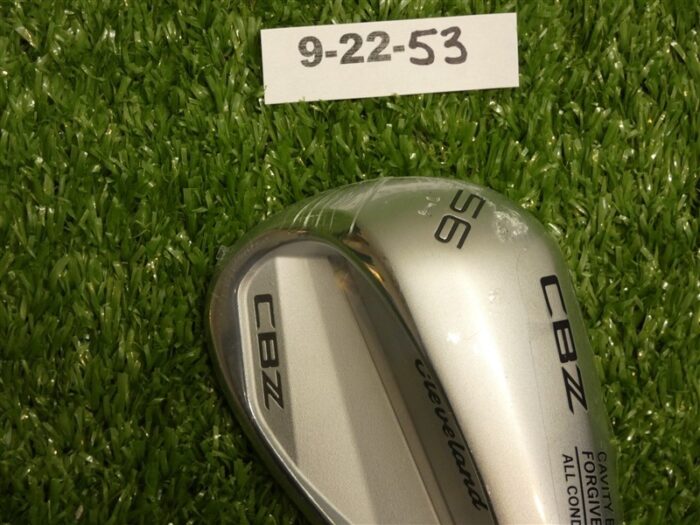 Cleveland CBZ ZipCore Tour Satin 56* 14* Sand Wedge KBS Hi-Rev G 80 Graphite New