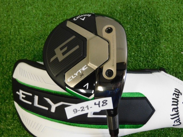 Callaway 2025 Elyte X 21* 7 Wood Denali Charcoal 60 5.5 Regular Graphite HC Mint