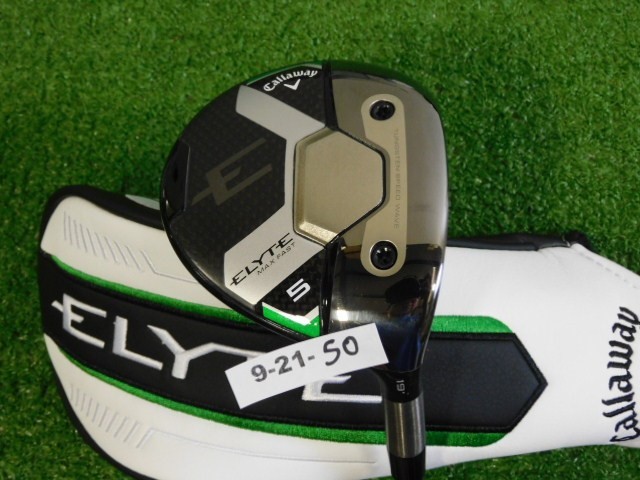 Callaway 2025 Elyte Max Fast 19* 5 Wood Vanquish 40 R2 Senior Graphite w HC Mint