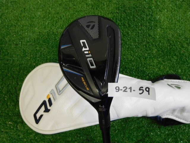 TaylorMade Qi10 22* 4 Hybrid Rescue Ventus TR 6 Regular Graphite with Headcover