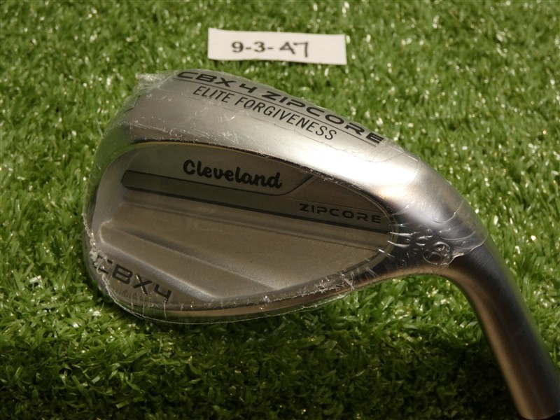 Cleveland CBX 4 ZipCore 50* 12* Gap Wedge KBS Hi-Rev 2.0 115 Steel New
