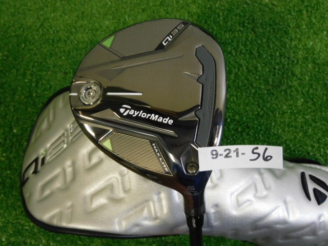 TaylorMade Qi35 Max Lite 18.5* 5 Wood Vanquish 40 R2 Senior Graphite w HC Mint