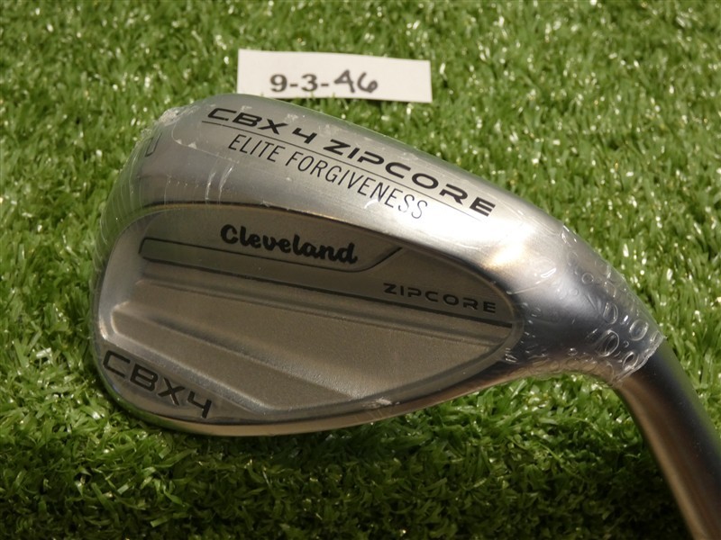 Cleveland CBX 4 ZipCore 52* 12* Gap Wedge KBS Hi-Rev 2.0 115 Steel New