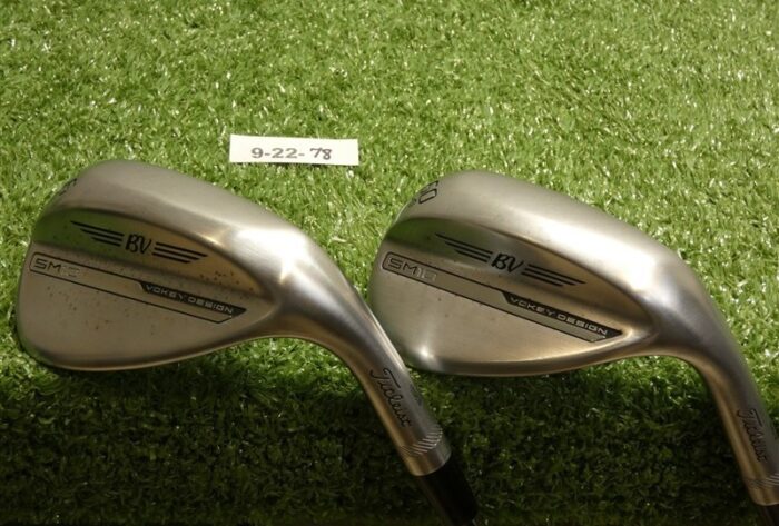 Titleist Vokey SM10 Tour Chrome 56/60* 12* Sand/Lob Wedge Set Dynamic Gold Steel