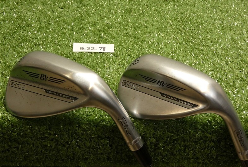 Titleist Vokey SM10 Tour Chrome 56/60* 12* Sand/Lob Wedge Set Dynamic Gold Steel