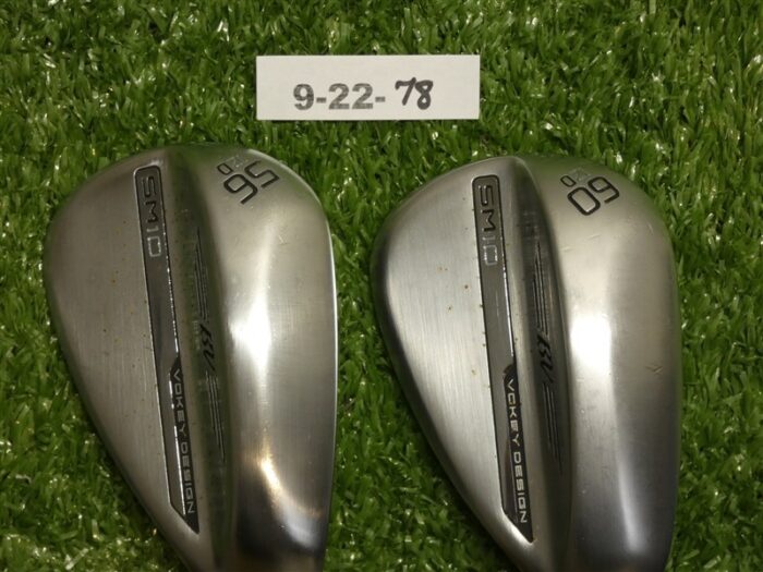 Titleist Vokey SM10 Tour Chrome 56/60* 12* Sand/Lob Wedge Set Dynamic Gold Steel