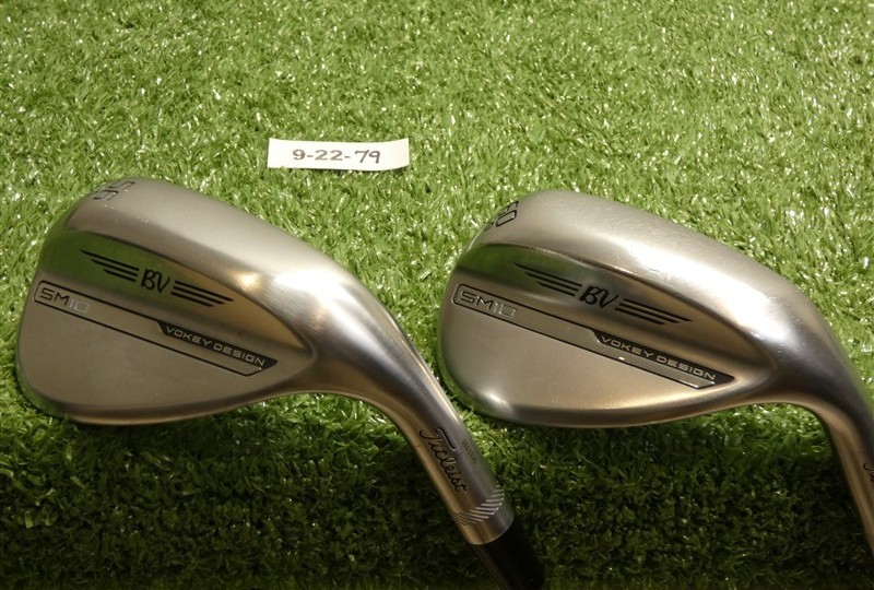 Titleist Vokey SM10 Tour Chrome 56/60* 10/12* Sand/Lob Wedge Set DG Steel