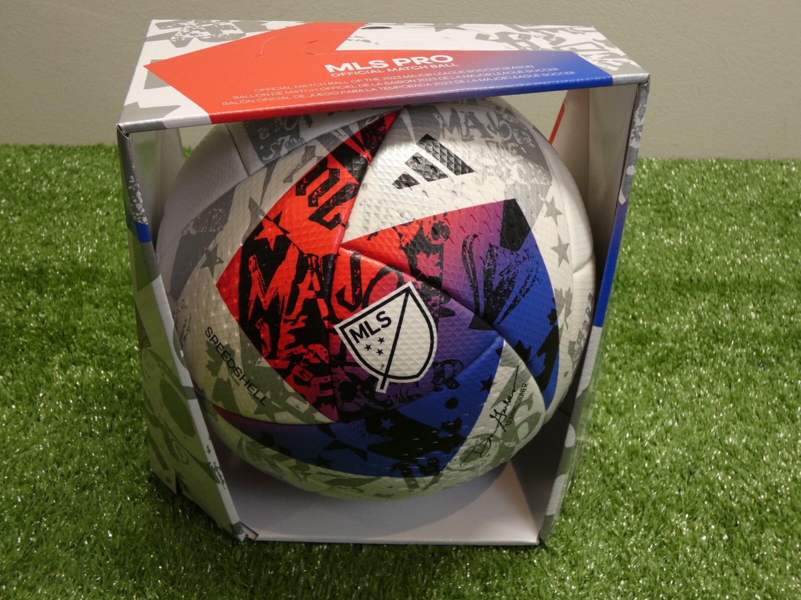 Adidas 2023 MLS Pro Official Match Soccer Ball HT9026  Size 5 in box $170 New