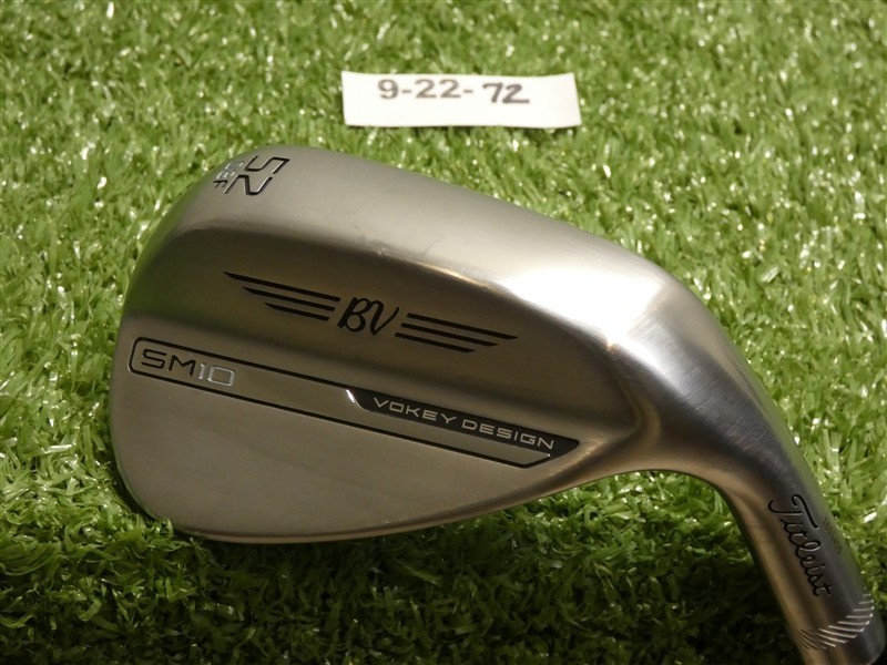 Titleist Vokey SM10 Tour Chrome 52* 8* Gap Wedge F Grind Dynamic Gold Steel Mint