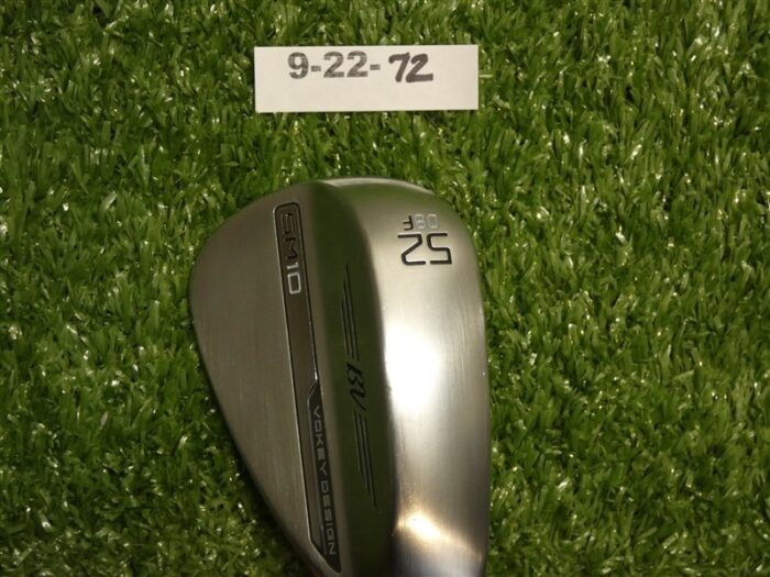 Titleist Vokey SM10 Tour Chrome 52* 8* Gap Wedge F Grind Dynamic Gold Steel Mint