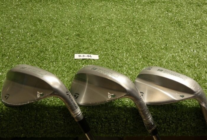 TaylorMade Milled Grind 4 MG4 50/54/58* Gap/Sand/Lob Wedge Set DG 115 Steel New