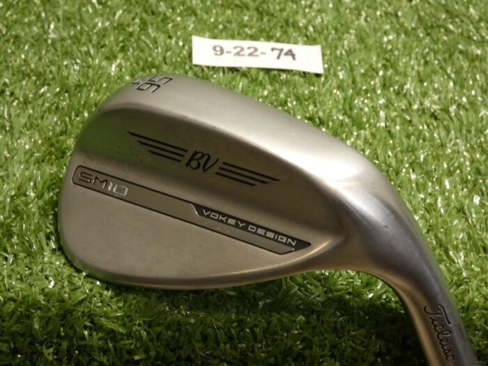 Titleist Vokey SM10 Tour Chrome 56* 14* Sand Wedge F Grind DG Steel Excellent