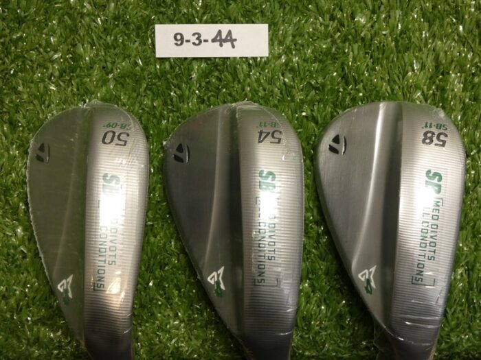 TaylorMade Milled Grind 4 MG4 50/54/58* Gap/Sand/Lob Wedge Set DG 115 Steel New