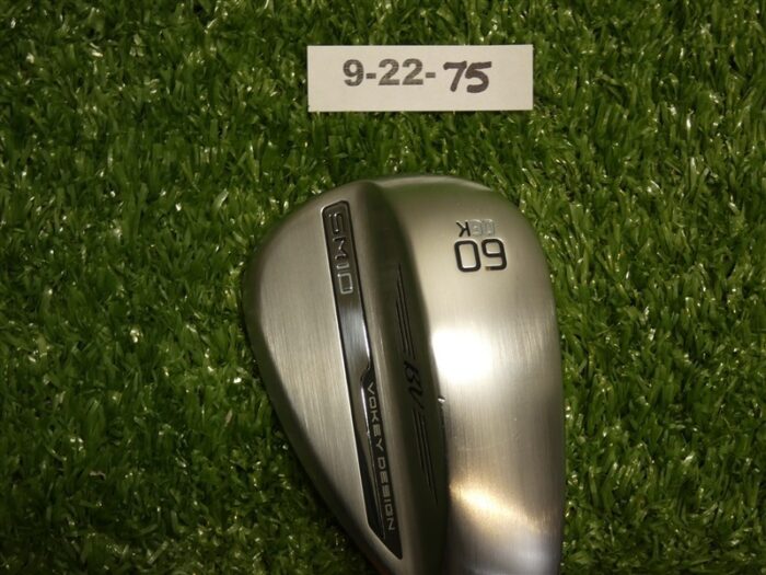Titleist Vokey SM10 Tour Chrome 60* 6* Lob Wedge K Grind Dynamic Gold Steel Mint