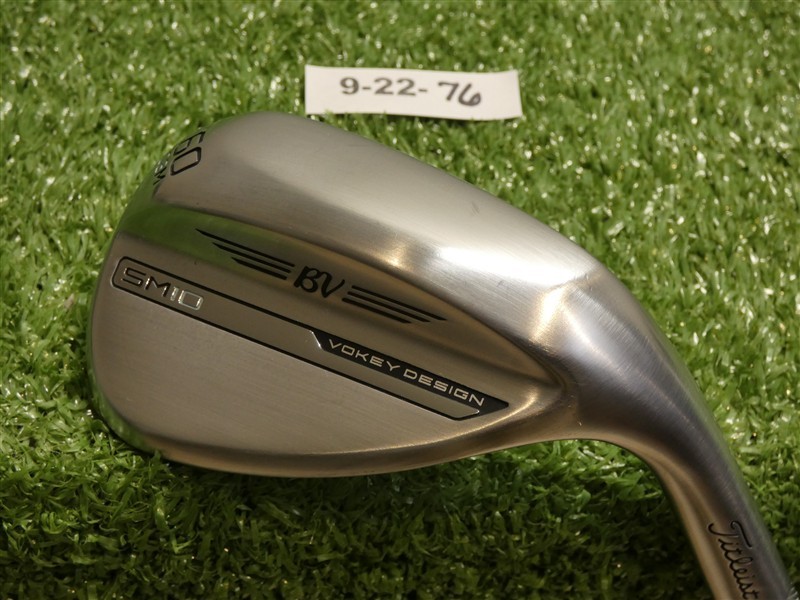 Titleist Vokey SM10 Tour Chrome 60* 8* Lob Wedge M Grind Dynamic Gold Steel Mint