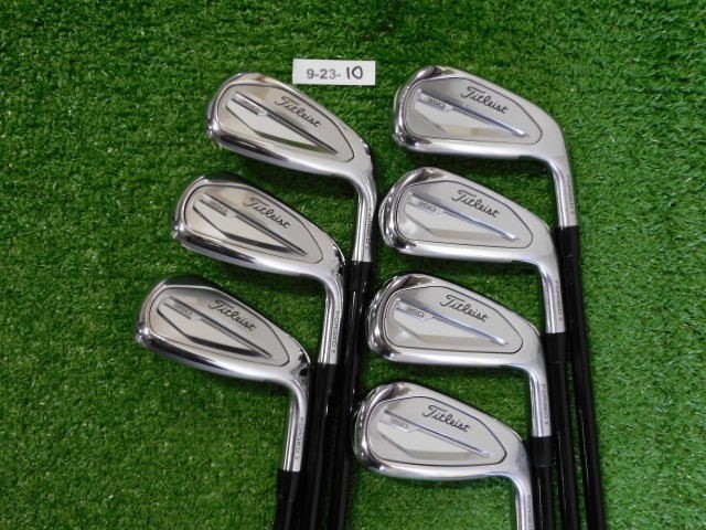 Titleist 2023 T350 Forged Irons 5-P & 48* W Tensei AV Regular Graphite Excellent