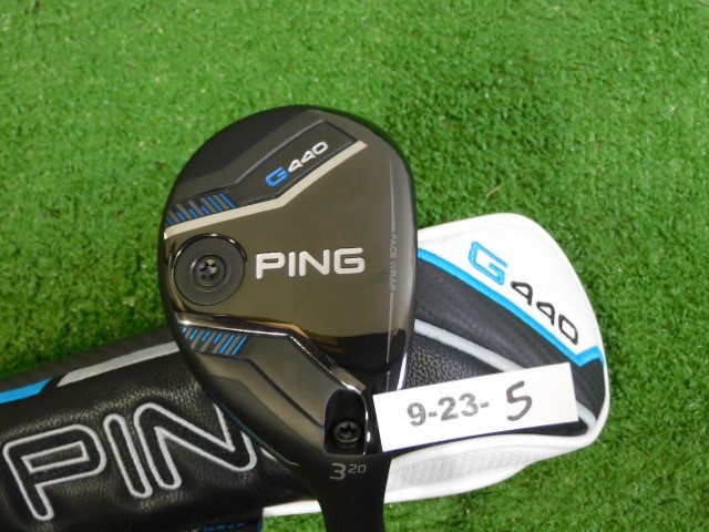 PING G440 20* 3 Hybrid Rescue Alta CB 70 Stiff Graphite with Headcover New