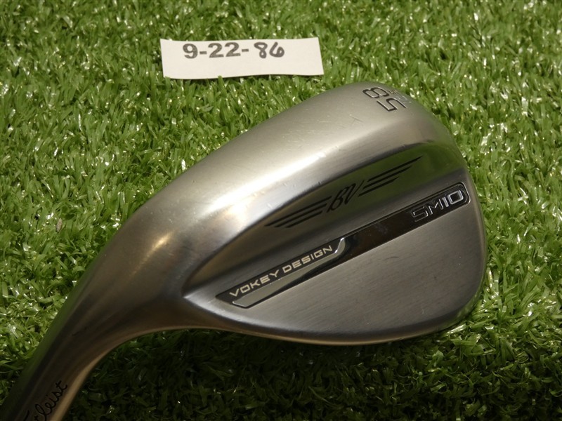 Titleist Vokey SM10 Left Hand 58* 10* Lob Wedge S Grind Dynamic Gold Steel