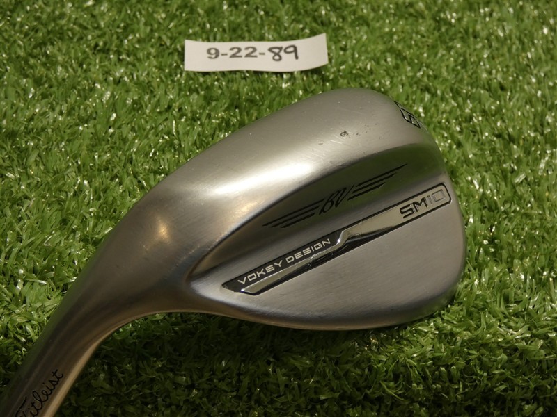 Titleist Vokey SM10 Left Hand 60* 12* Lob Wedge D Grind Dynamic Gold Steel Mint