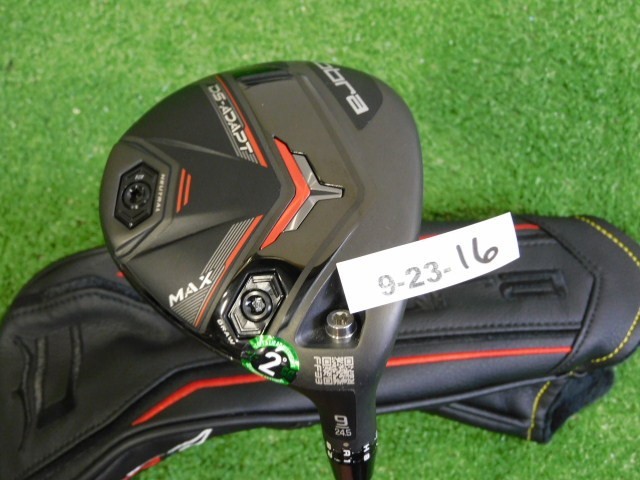 Cobra DS-Adapt Max 24.5* 9 Wood Denali Red 50g 5.5 Regular with Air-X HC Mint
