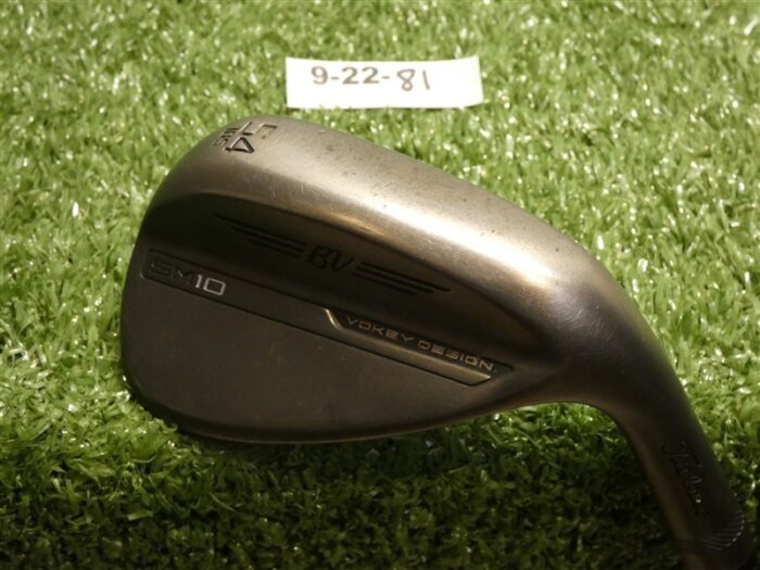 Titleist Vokey SM10 Jet Black 54* 10* Sand Wedge S Grind DG S400 Onyx Steel