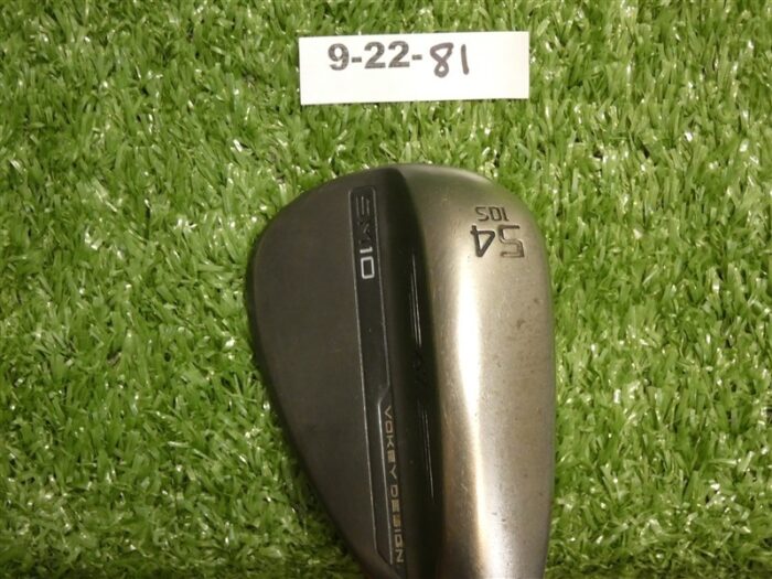 Titleist Vokey SM10 Jet Black 54* 10* Sand Wedge S Grind DG S400 Onyx Steel