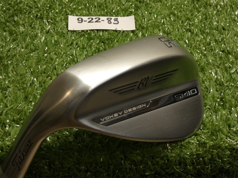 Titleist Vokey SM10 Left Hand 50* 08* Gap Wedge F Grind Dynamic Gold Steel Mint