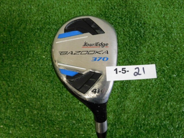 Tour Edge Bazooka 370 24* 4 Hybrid Uniflex Graphite 38.75″