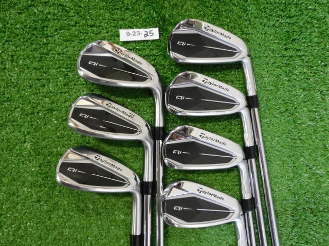 TaylorMade Qi Irons 5-P & A KBS Max MT 85 Stiff Steel Excellent