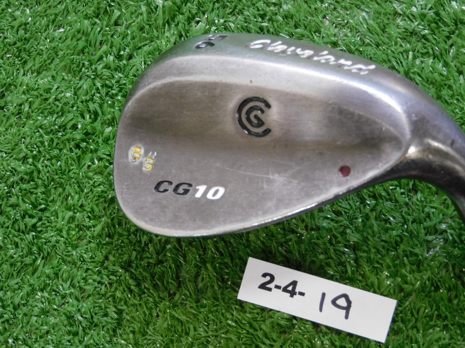 Cleveland CG10 Black Pearl CMM 56* Sand Wedge NS Pro 950GH Steel Mid