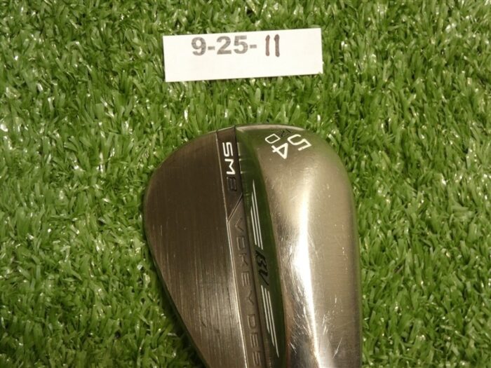 Titleist Vokey SM8 Brushed Steel 54* 12* Sand Wedge D Grind NS Pro Stiff Steel