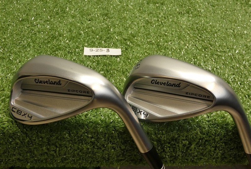Cleveland CBX 4 ZipCore 54/58* 14/12* Sand/Lob Wedge Set KBS 115 Steel New